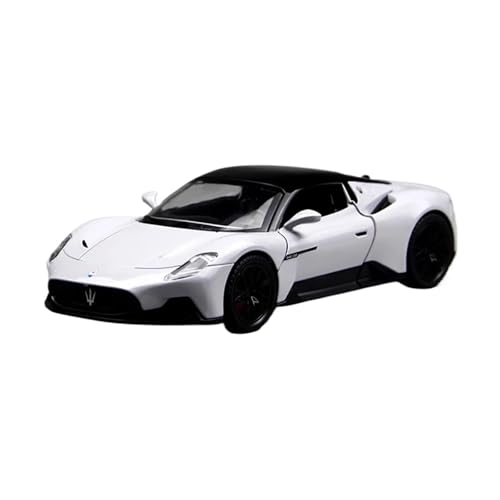 Für Maserati Druckguss-Legierung, Automodellsammlung, Heimdekoration, Metallornamente, Maßstab 1:24, Mc20(Gray) von WJXNNON