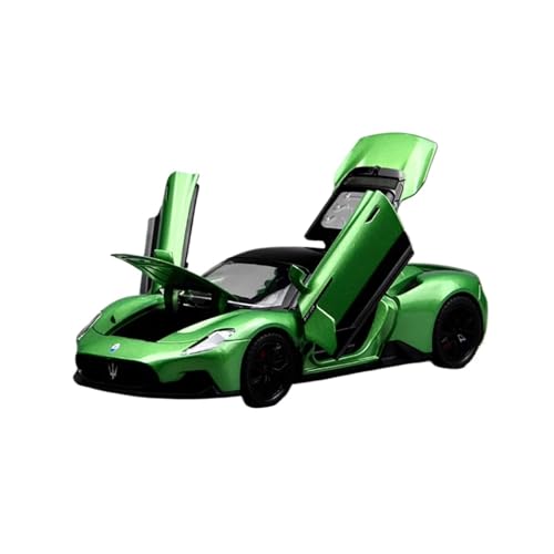 Für Maserati Druckguss-Legierung, Automodellsammlung, Heimdekoration, Metallornamente, Maßstab 1:24, Mc20(Green) von WJXNNON