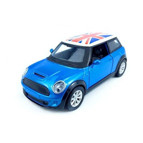 Für Mini Countryman Diecast Legierung Metall Auto Modell Metall Spielzeug Sammlung Kinder Geschenk 1:36(Blue A) von WJXNNON