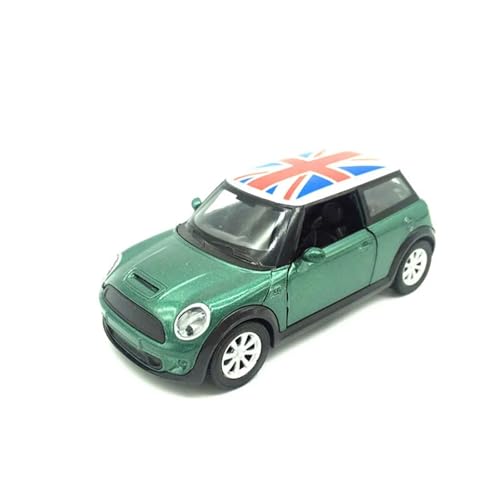 Für Mini Countryman Diecast Legierung Metall Auto Modell Metall Spielzeug Sammlung Kinder Geschenk 1:36(Green A) von WJXNNON