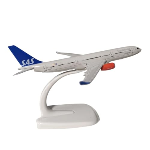 Für Scandianavian Airlines SAS A330, Druckguss, Bürodeko, 16Cm von WJXNNON
