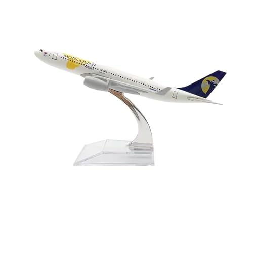 WJXNNON ﻿1: 400 Maßstab 16 cm Für Malaysia Airlines A330 Serie Flugzeugmodell Druckguss Metalllegierung Spielzeug Geschenk(A330 Mongolian) von WJXNNON