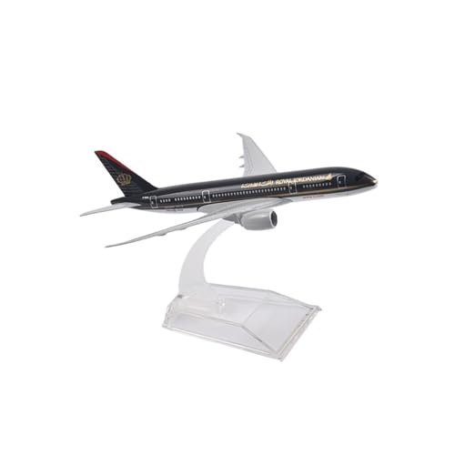 WJXNNON 1:400 16cm Für Jordan Airlines Boeing 787 Druckguss Metall Simulation Flugzeug Modell Sammlung Geschenk von WJXNNON