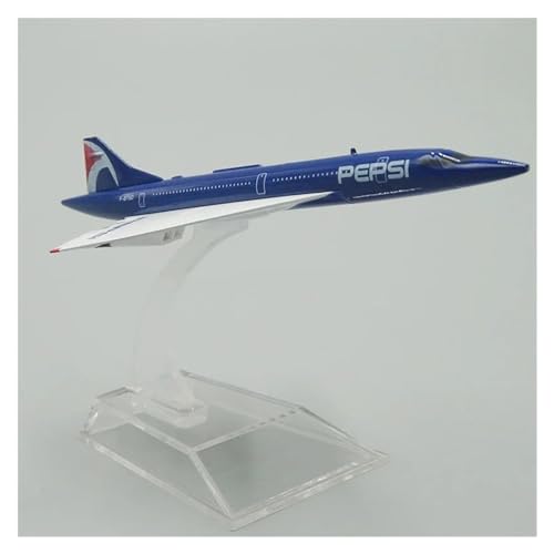 WJXNNON 1:400-Druckguss-Metallflugzeugmodell Für Concorde Air France-Replik, Heimdekoration (Size : Blue) von WJXNNON