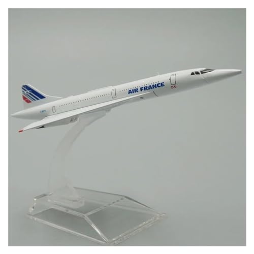 WJXNNON 1:400-Druckguss-Metallflugzeugmodell Für Concorde Air France-Replik, Heimdekoration (Size : France) von WJXNNON