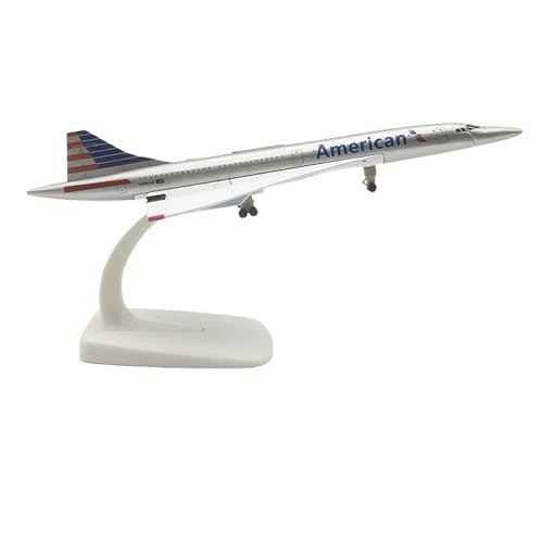 WJXNNON 1:400 Für Concorde Air Flugzeug Modell Legierung Diecast Flugzeug Spielzeug Sammlung Wohnkultur Miniaturen(America) von WJXNNON