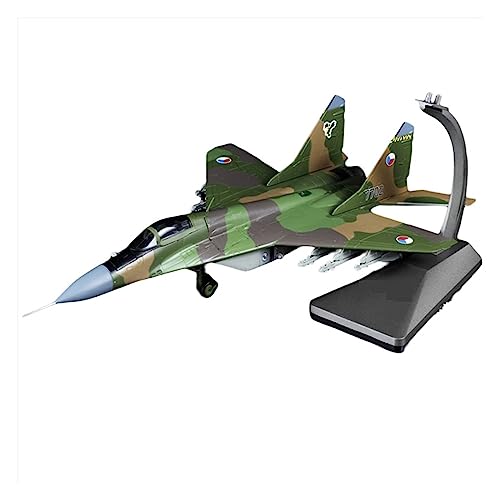 WJXNNON 1:48 Für MIG-29 Fighter Metalldruckguss Simulation Legierung Passagierflugzeug Modell Desktop Dekoration Geschenk von WJXNNON