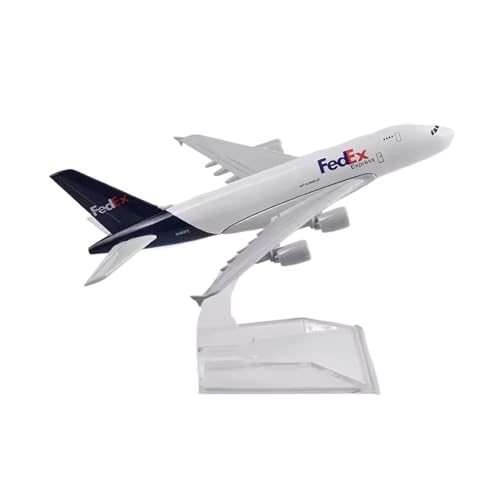 WJXNNON 16 cm Für Federation Airlines A380 Diecast Flugzeug Modell 1/400 Skala Metall Flugzeug Luftfahrt Simulation Ornamente von WJXNNON