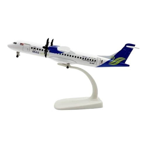 WJXNNON 20 cm Für Ost-Malaysia ATR Flugzeugmodell Aus Metalllegierung Mit Rädern Und Propellern, Heimdekor, Sammlungsanzeige von WJXNNON