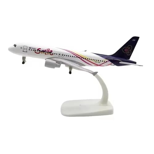 WJXNNON 20 cm Für Thailand Smile Airlines Modell 320 Airlines Metallflugzeug Replika Legierung Material 1:400 Luftfahrt Form Geschenk Serie WJXNNON 20 cm Für Thailand Smile Airlines Modell 320 Airlines Metallflugzeug Replika Legierung Material 1:400 Luftfahrt Form Geschenk Serie von WJXNNON