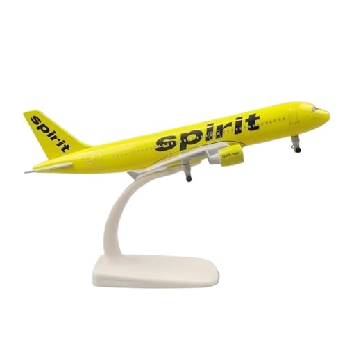 WJXNNON 20 cm Für Vietjet A320 Flugzeug Metall Spielzeug 1:400 Maßstab Replik Legierung Flugzeug Modell Mit Fahrwerk Sammlung Geschenk(A320 Spirit) von WJXNNON