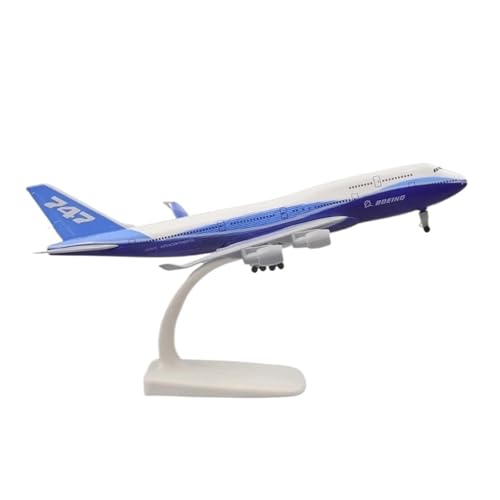 WJXNNON 20 cm Zubehör für Heimdekoration für B747 Flugzeugmodell Druckguss-Flugzeuge Geschenksammlung von WJXNNON