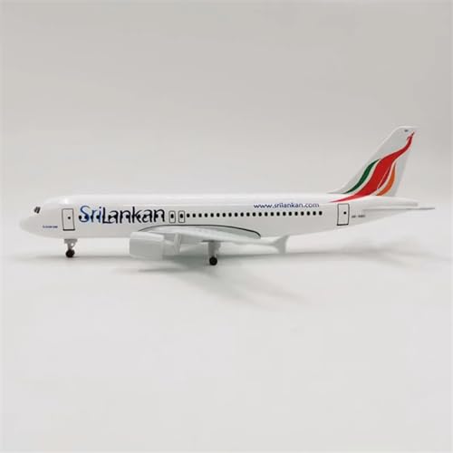 WJXNNON 20CM 1:300 Scale A320 NEO Srilankan Airlines Airplanes Plane Aircraft Alloy Diecast Model Toy Adult Kids Airliner Gifts von WJXNNON