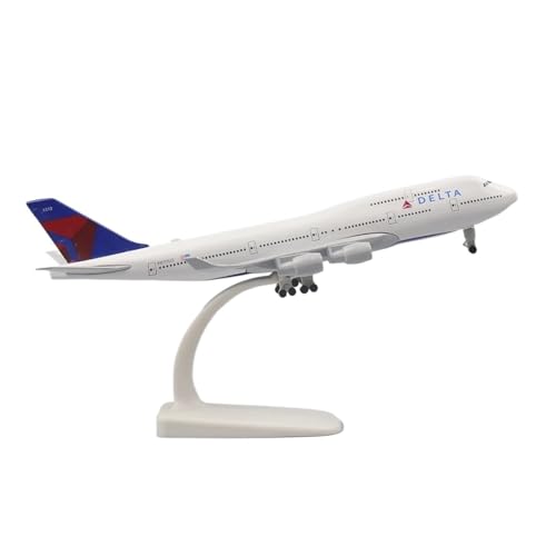 WJXNNON 20CM Metall Flugzeug Modell B747 Für Delta Air Airlines Replik Legierung Material Luftfahrt Simulation Geschenk WJXNNON 20CM Metall Flugzeug Modell B747 Für Delta Air Airlines Replik Legierung Material Luftfahrt Simulation Geschenk von WJXNNON