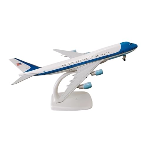 WJXNNON 20cm1:400 Metallflugzeugmodell Für Air Force One B747 Replika Legierungsmaterial Mit Fahrwerk Ornamente Kinderspielzeug Geschenke von WJXNNON