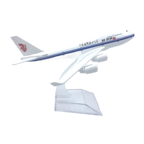 WJXNNON Für 747 Boeing Modellserie Spielzeug Legierung Metall Spielzeug Und Hobbys Druckguss Flugzeuge Bausatz Mit Rädern 16CM(B747 Air China) von WJXNNON