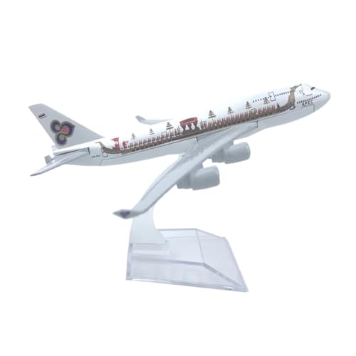 WJXNNON Für 747 Boeing Modellserie Spielzeug Legierung Metall Spielzeug Und Hobbys Druckguss Flugzeuge Bausatz Mit Rädern 16CM(B747 Dragon-Boat) von WJXNNON