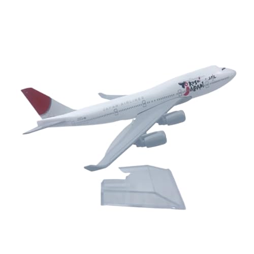 WJXNNON Für 747 Boeing Modellserie Spielzeug Legierung Metall Spielzeug Und Hobbys Druckguss Flugzeuge Bausatz Mit Rädern 16CM(B747 Japan) von WJXNNON