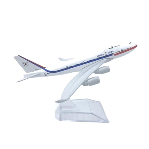 WJXNNON Für 747 Boeing Modellserie Spielzeug Legierung Metall Spielzeug Und Hobbys Druckguss Flugzeuge Bausatz Mit Rädern 16CM(B747 Korean one) von WJXNNON