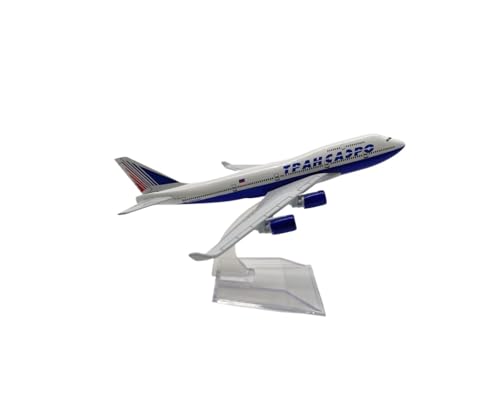 WJXNNON Für 747 Boeing Modellserie Spielzeug Legierung Metall Spielzeug Und Hobbys Druckguss Flugzeuge Bausatz Mit Rädern 16CM(B747 Russian) von WJXNNON