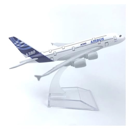 WJXNNON Für A380 Serie Flugzeug-Kit Legierung Metall Druckguss Flugzeuge Modell Sammlung Geschenk 16CM(A380 Airbus) von WJXNNON