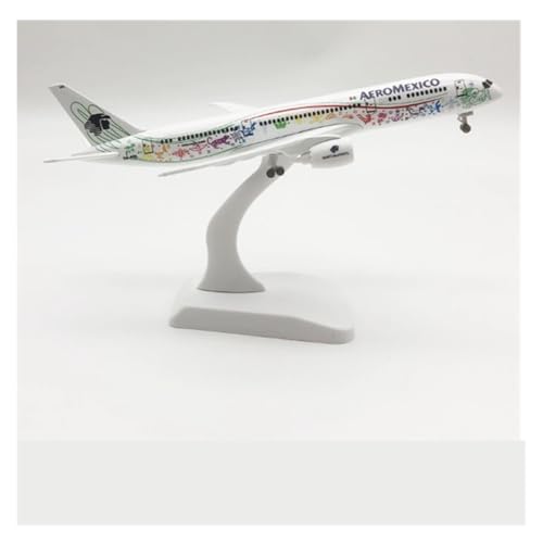 WJXNNON Für AeroMexico Airline Boeing 787 Flugzeugmodell Aus Druckgusslegierung Mit Ständer, Modellspielzeug-Sammlungsanzeige, 16 Cm/20 cm(20CM) von WJXNNON