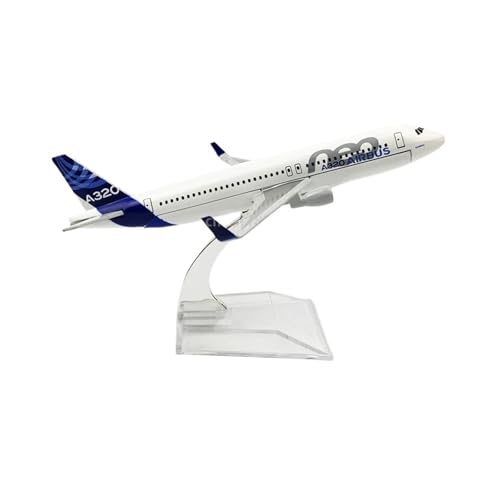 WJXNNON Für Air Boeing A380 Flugzeugmodellflugzeug Diecast Metall 1/400 Skala 16 cm(A320 01) von WJXNNON