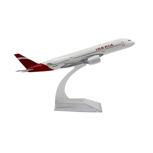 WJXNNON Für Air Boeing A380 Flugzeugmodellflugzeug Diecast Metall 1/400 Skala 16 cm(A330 Iberia) von WJXNNON