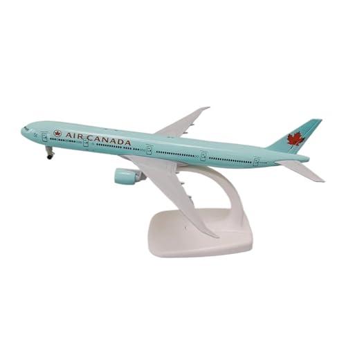 WJXNNON Für Air Canada Airlines Boeing B777 Flugzeug Legierung Modell Druckguss Flugzeug 19 cm ﻿ von WJXNNON