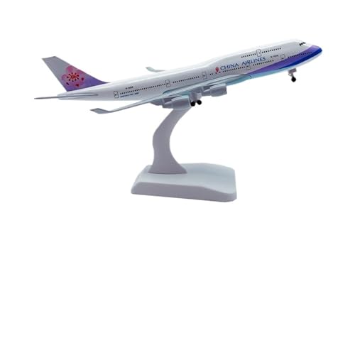 WJXNNON Für Air China, Boeing 747 Flugzeugmodell aus Legierung mit Fahrwerksrädern von 20 cm(Iu20CM) von WJXNNON
