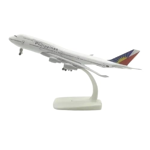 WJXNNON Für Airlines B747 Flugzeugmodellbausätze Aus Druckgusslegierung Aus Metall Für BAU Von Flugzeugdekorationen, 20 cm(747Philippine) von WJXNNON