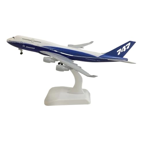 WJXNNON Für Airlines B747 Flugzeugmodellbausätze Aus Druckgusslegierung Aus Metall Für BAU Von Flugzeugdekorationen, 20 cm(747Prototype) von WJXNNON