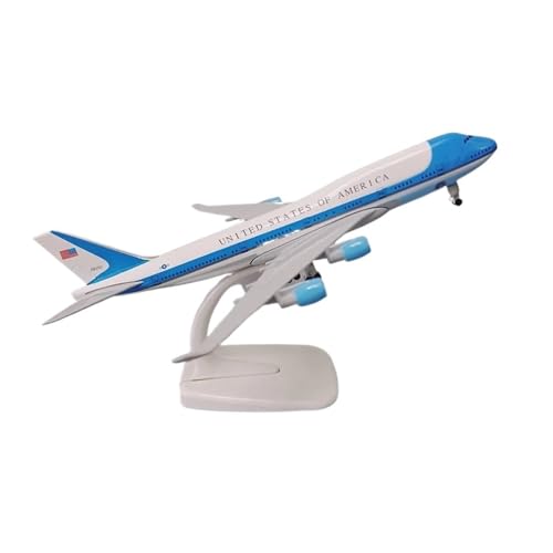 WJXNNON Für Airlines Boeing 747 Airways Druckguss-Flugzeugmodell Flugzeugmodell 20 cm Metalllegierung Flugzeug Mit Fahrwerk von WJXNNON