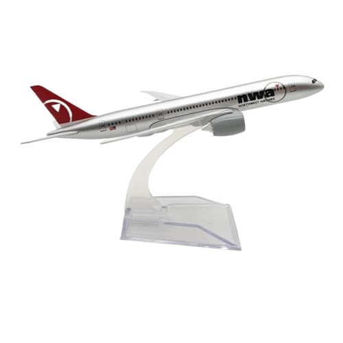 WJXNNON Für Airlines Boeing 787 Serie Metalllegierung Flugzeugmodell Planel Flugzeug Druckguss Spielzeug Maßstab 1/400(B787-05) von WJXNNON
