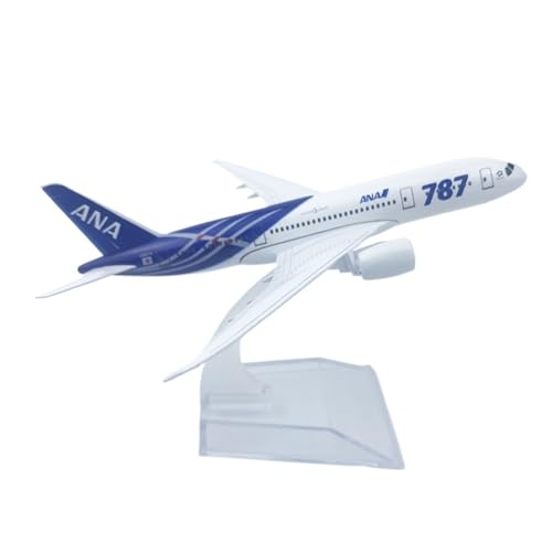 WJXNNON Für Airlines Boeing 787 Serie Metalllegierung Flugzeugmodell Planel Flugzeug Druckguss Spielzeug Maßstab 1/400(B787-09) von WJXNNON