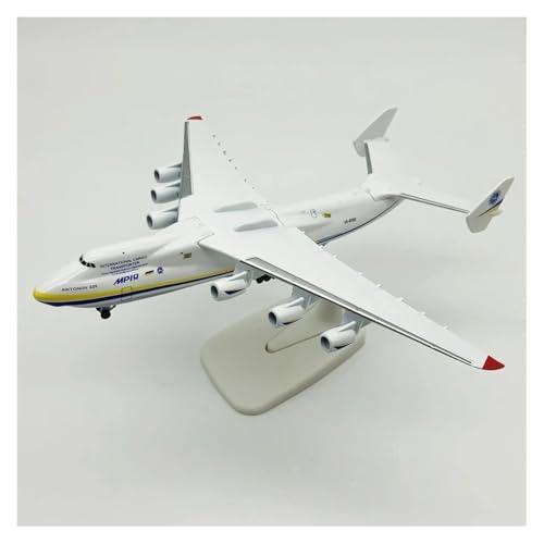 WJXNNON Für Antonov AN-225 MRIYA Flugzeugmodell Die-Cast-Legierung Flugzeugmodell Ornament Flugzeug Sammlergeschenke 20 cm 1/400 von WJXNNON