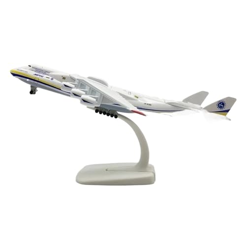 WJXNNON Für Antonov An-225 Mriya Druckguss-Metalllegierung Flugzeugmodell Replik Modellsammlung Dekoration Kunstwerk 20Cm von WJXNNON