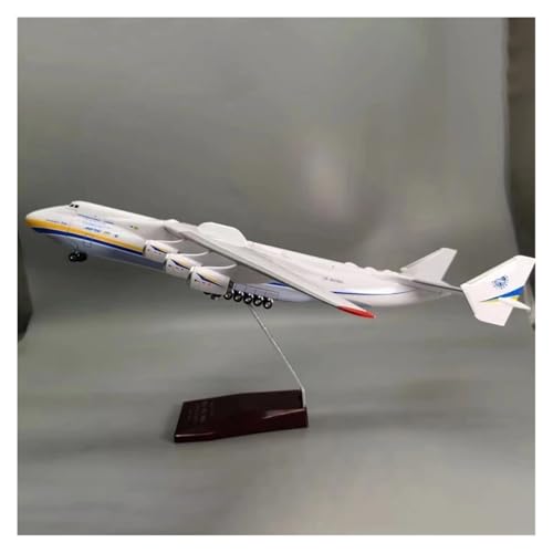 WJXNNON Für Antonov An-225 Mriya Transportflugzeug, Spielzeugflugzeug, Harz-Kunststoff-Replik, Modell, Maßstab 1/200, 42 cm von WJXNNON