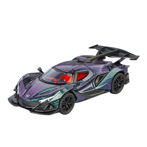 WJXNNON Für Apollo Alloy Diecast Toys Automodelle Mit Sound Light Pull Back Fahrzeuge Geschenke 1:32(Purple) von WJXNNON