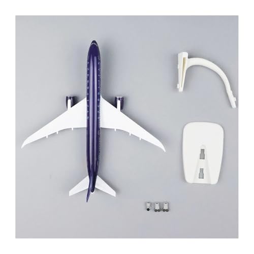 WJXNNON Für Asserbaijan B787 Flugzeuglegierung Passagiersimulation Replik Flugzeugmodell Metallflugzeug Spielzeug 20CM von WJXNNON