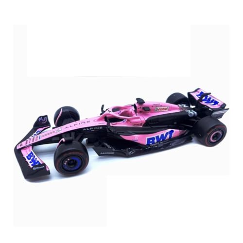 WJXNNON Für Aston Martin AMR23 Modell Legierung Fahrzeug Diecast Formel Racing Geschenk 1:43(A523-31 Pink) von WJXNNON