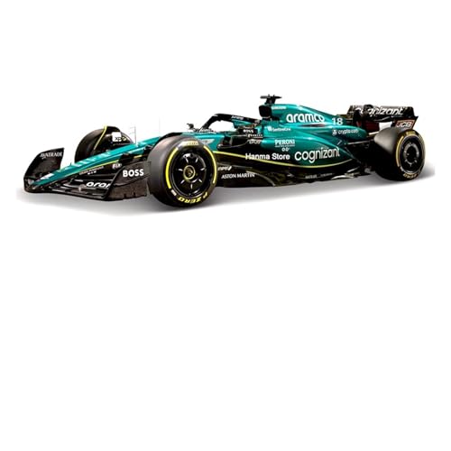 WJXNNON Für Aston Martin AMR23 Modell Legierung Fahrzeug Diecast Formel Racing Geschenk 1:43(AMR23-18) von WJXNNON