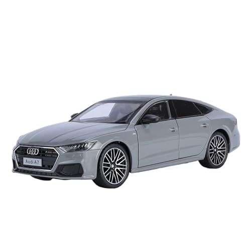 WJXNNON Für Audi A7 Legierung Sportwagen Modell Sound Und Licht Simulation Sammlung Kinder Spielzeug Geschenke 1:24(Gray) von WJXNNON