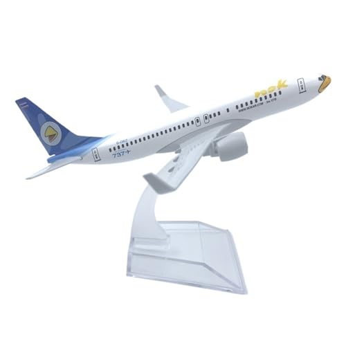 WJXNNON Für B737 Serie Legierung Metall Flugzeug Modell Spielzeug Mit Ständer Für Luftfahrt Enthusiasten Geschenke Für Sammlungen 16CM 1/400(White Bird B737) von WJXNNON