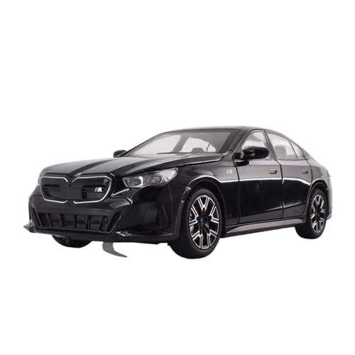 WJXNNON Für BMW X5 Legierung Modelle Spielzeug Druckguss Auto 6 Türen Geöffnet Sound Licht Pull Back Geschenke 1:24(I5 Black) von WJXNNON