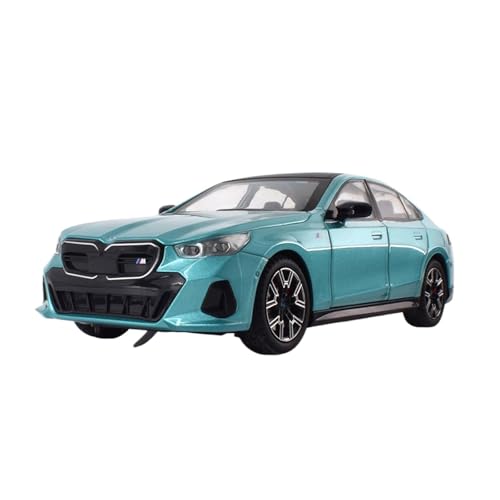 WJXNNON Für BMW X5 Legierung Modelle Spielzeug Druckguss Auto 6 Türen Geöffnet Sound Licht Pull Back Geschenke 1:24(I5 Green) von WJXNNON