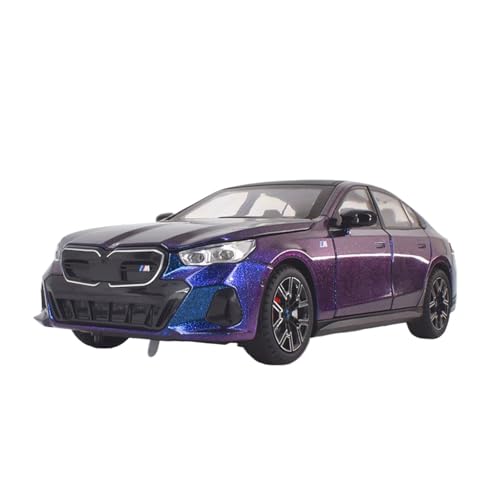 WJXNNON Für BMW X5 Legierung Modelle Spielzeug Druckguss Auto 6 Türen Geöffnet Sound Licht Pull Back Geschenke 1:24(I5 Purple) von WJXNNON