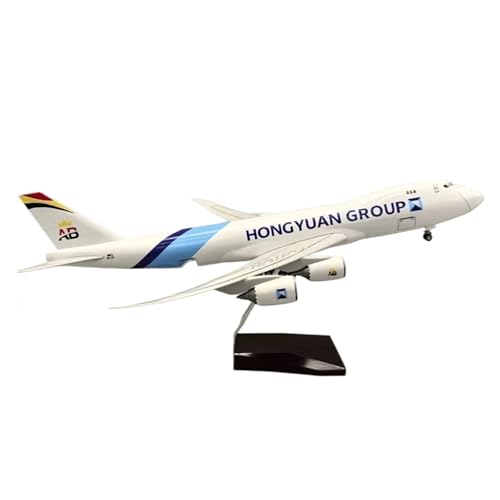 WJXNNON Für Belgisches 747-8F-Harzflugzeugmodell, Gütertransport, Display, Dekoration, Sammlung, Spielzeug, 47 cm, Maßstab 1/160 WJXNNON Für Belgisches 747-8F-Harzflugzeugmodell, Gütertransport, Display, Dekoration, Sammlung, Spielzeug, 47 cm, Maßstab 1/160 von WJXNNON
