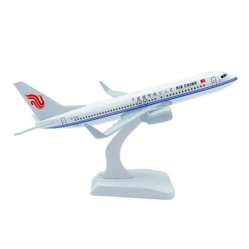 WJXNNON Für Boeing 737 Flugzeugmodell, Druckgusslegierung, Dekor-Zubehör-Kollektion, Maßstab 1/200, 20 cm(20CM-1) von WJXNNON