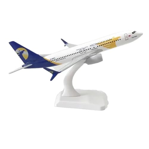 WJXNNON Für Boeing 737 Flugzeugmodell, Druckgusslegierung, Dekor-Zubehör-Kollektion, Maßstab 1/200, 20 cm(20CM-3) von WJXNNON